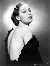 Hobson Valerie Backless Portrait Photo Print showcasing elegance and beauty.