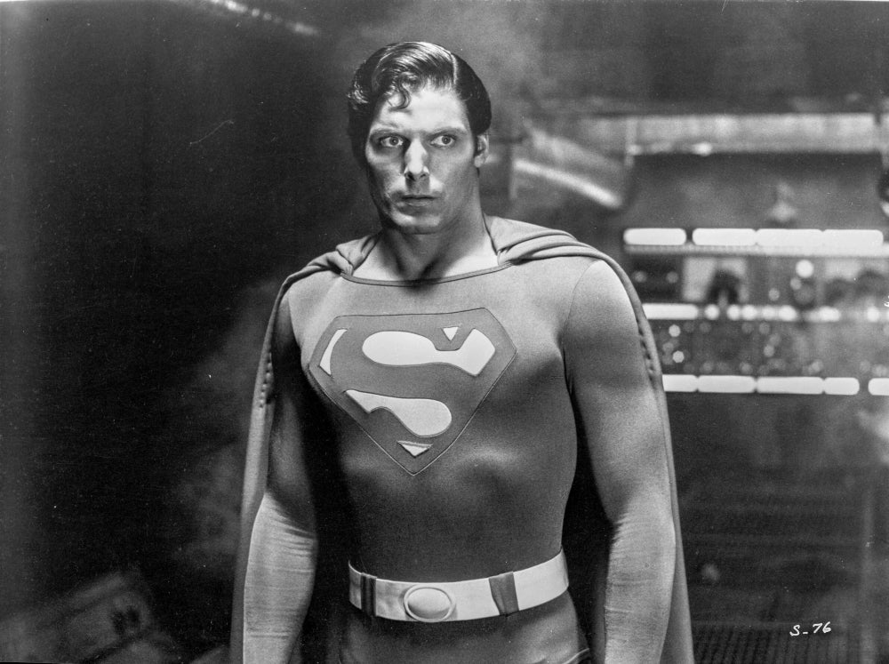 Superman Portrait Photo Print - Iconic superhero art