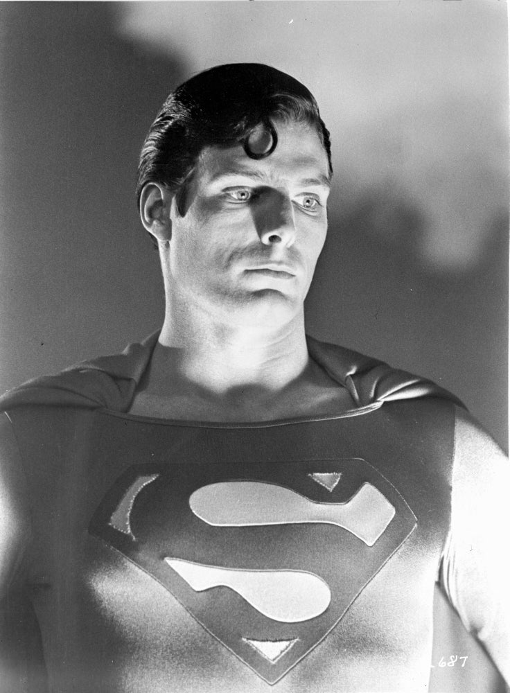 A Portrait From Superman Photo Print showcasing an iconic movie scene.
