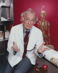 Portrait of Barnard Hughes as a Doctor Photo Print