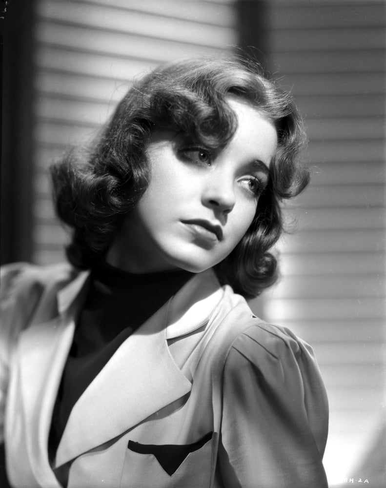 Marsha Hunt puffed sleeve portrait photo print