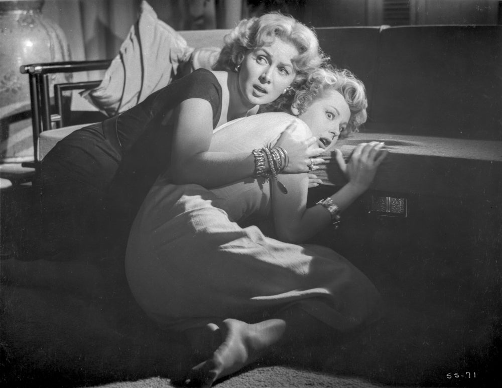 Slightly Scarlet Scene Photo Print showcasing a classic film moment.