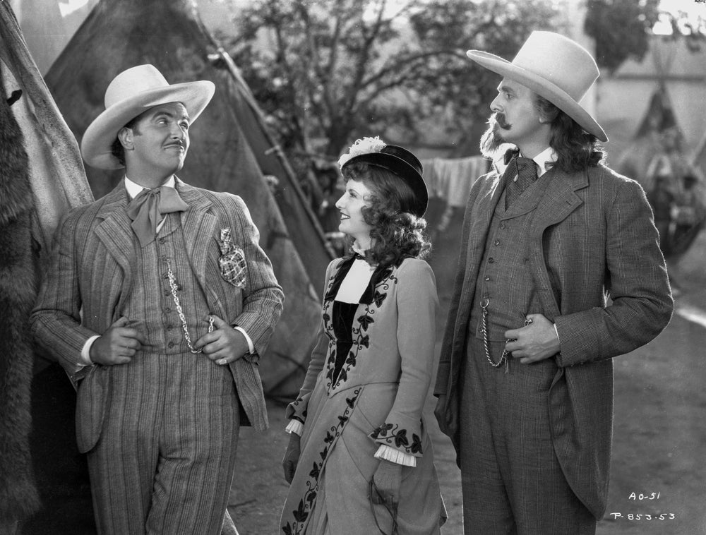 Annie Oakley Scene Photo Print showcasing the legendary sharpshooter.