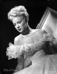 Betty Hutton Ruffled Sleeves Portrait Photo Print 8x10
