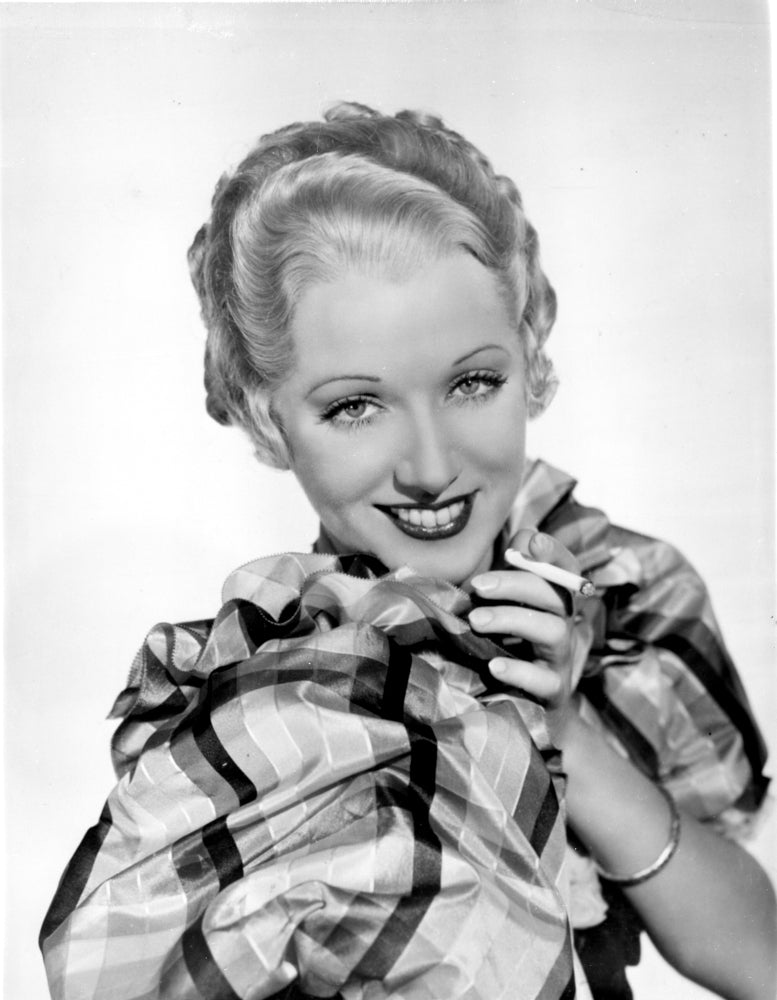 Leila Hyams Printed Top Photo Print capturing classic Hollywood charm.