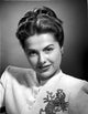 Martha Hyer on Embroidered Top Photo Print in vintage style.