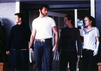 Hugh Jackman wearing white shirt from X-Men movie photo print