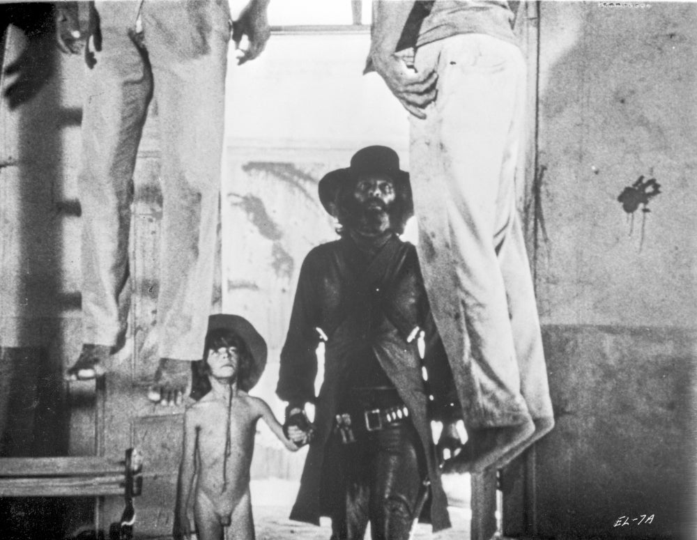 A Scene from El Topo photo print featuring iconic cinematic imagery.