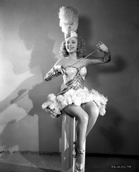 Ann Jeffreys Holding a Sword Photo Print