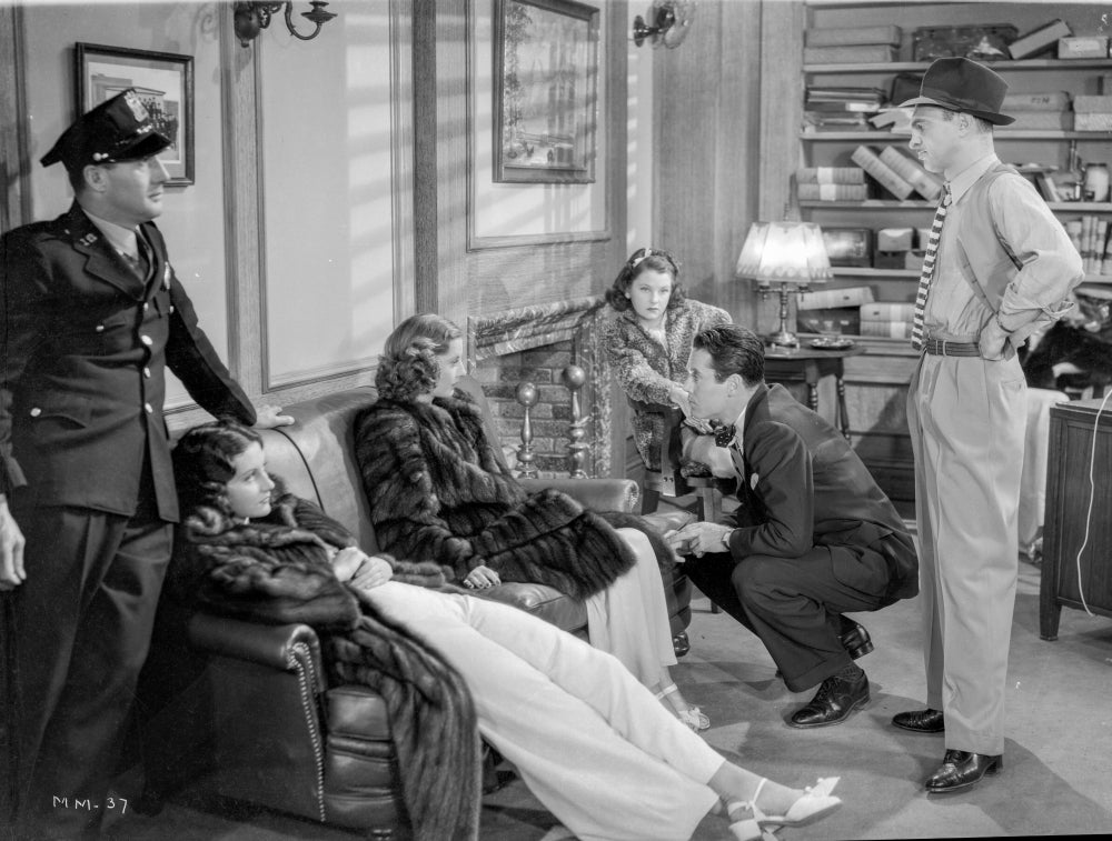 A Scene from The Mad Miss Manton Photo Print, vintage cinema decor.