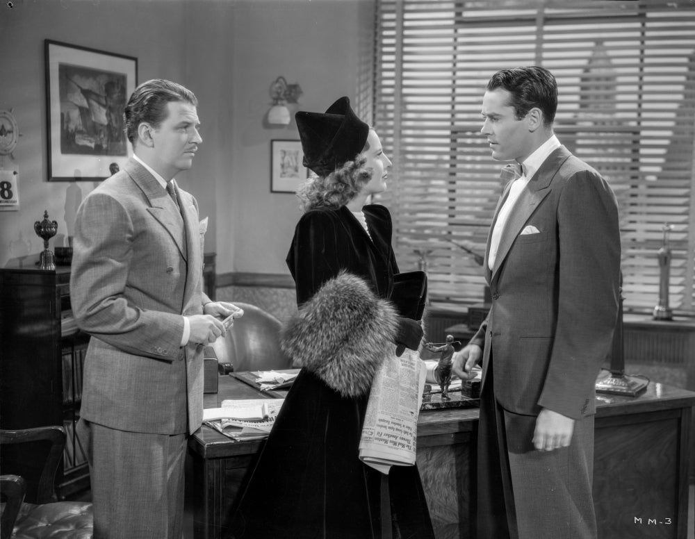 A Scene from The Mad Miss Manton Photo Print showcasing vintage film charm.