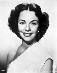 A Portrait of Jennifer Jones Photo Print showcasing classic Hollywood beauty.
