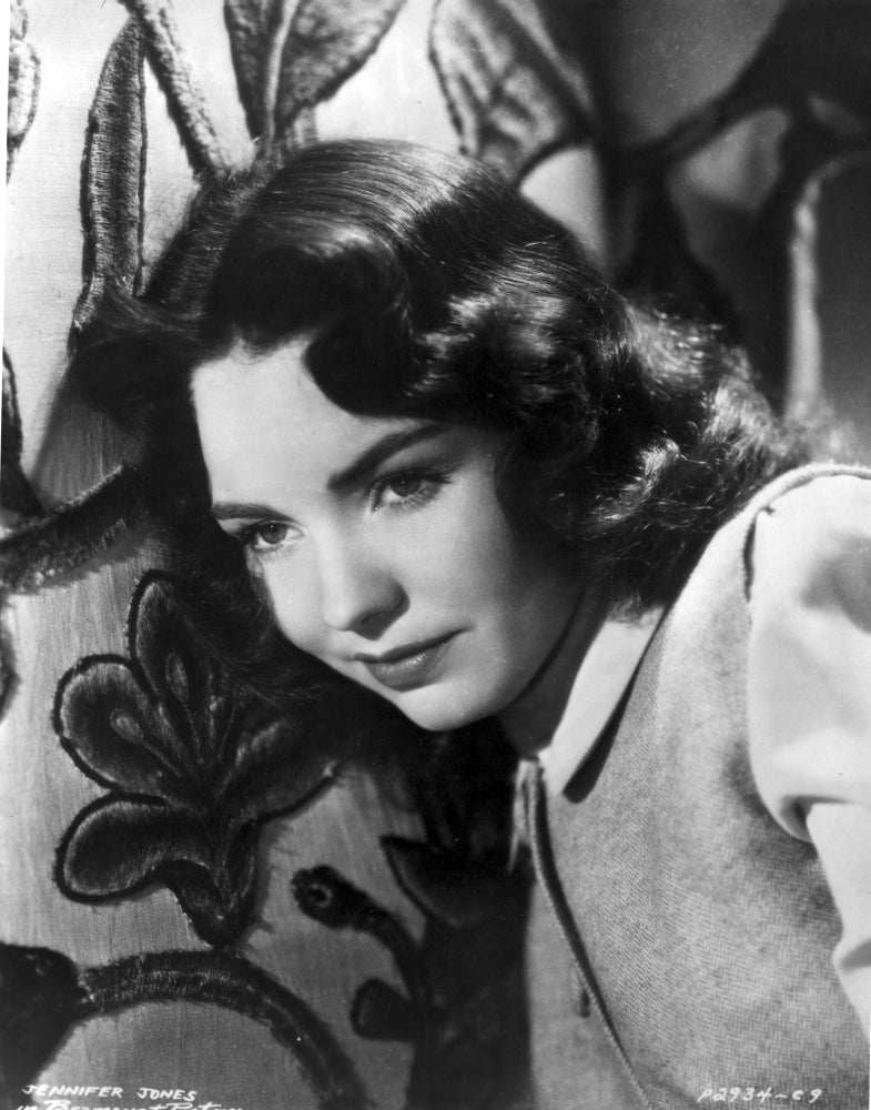 Portrait of Jennifer Jones photo print, classic cinema art