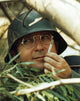 Arte Johnson close-up portrait photo print with cigarette.