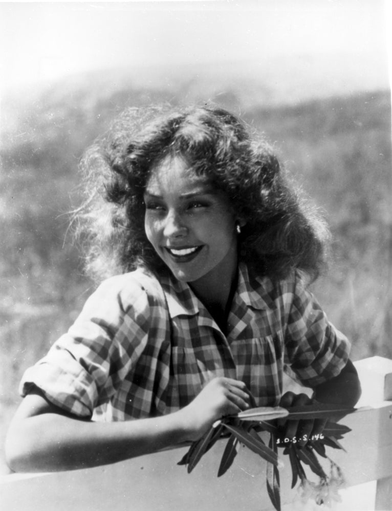 A Portrait Of Jennifer Jones Photo Print showcasing classic Hollywood elegance.