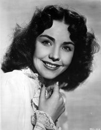 Jennifer Jones posed and smiling photo print