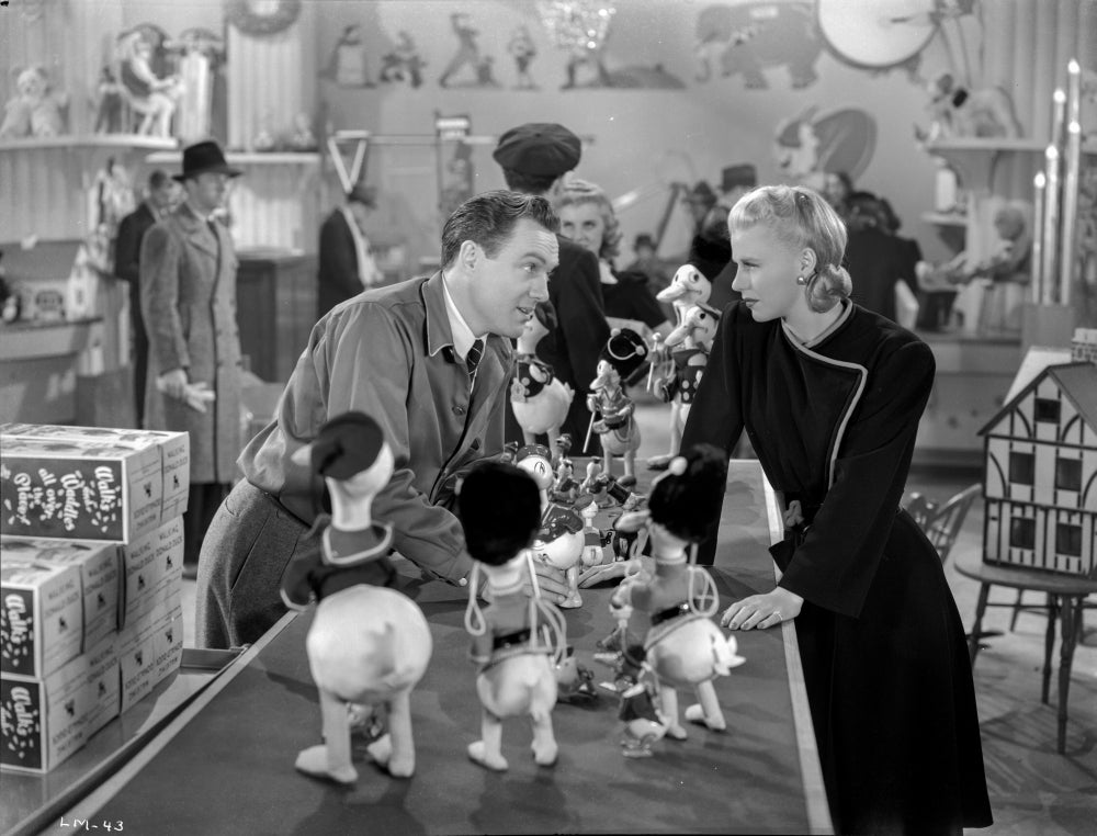 A scene from the classic film Bachelor Mother photo print, showcasing vintage cinema charm.
