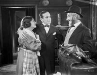 Al Jolson Talking with a Bearded Man Photo Print