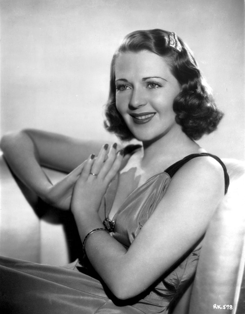 Ruby Keeler Hands on Prayer Pose Photo Print