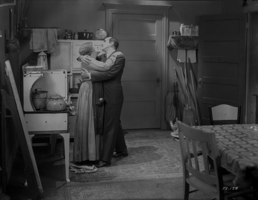 Al Jolson Dancing with a Woman Inside the House Photo Print