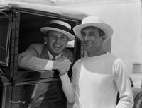 Al Jolson posed portrait photo print, capturing classic Hollywood charm.