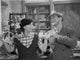 Al Jolson Talking Funny with a Woman Classic Movie Scene Photo Print