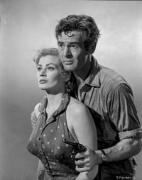 A Scene From Back From Eternity Photo Print showcasing a classic film moment.