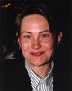 Catherine Jones Lady in a Suit with Stripe Polo Photo Print