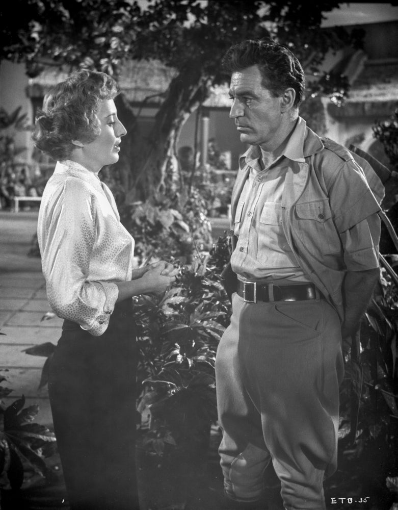 A Scene From Escape To Burma Photo Print featuring a classic cinematic scene.