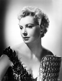 Deborah Kerr Looking Down Photo Print showcasing elegance and classic cinema.