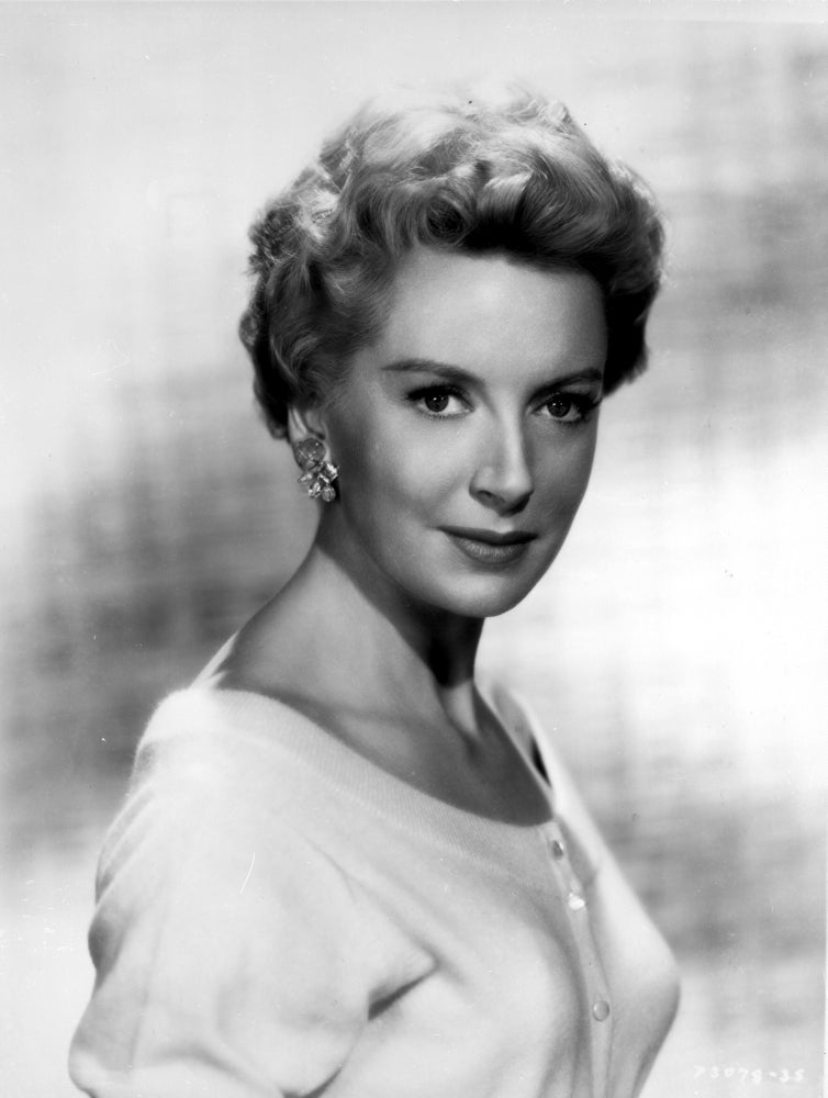 Deborah Kerr posed and slightly smiling photo print