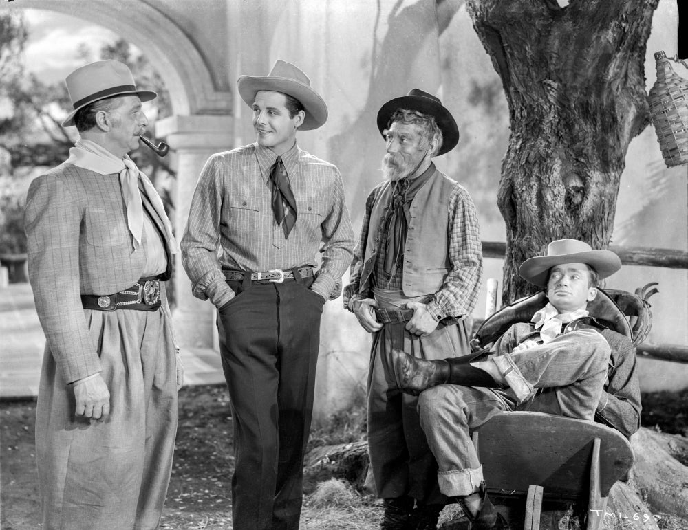 They Met In Argentina Photo Print showcasing classic cinema romance