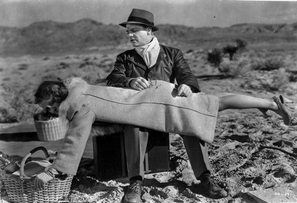A scene from The Bride Came COD photo print showcasing classic cinema.