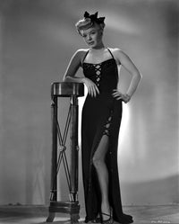 Fancis Langford posed photo print showcasing classic glamour