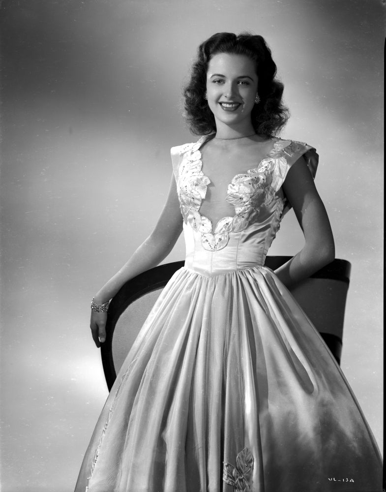 Vickie Lester smiling photo print, classic Hollywood charm