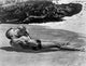 From Here to Eternity Couple Kissing Seashore Photo Print