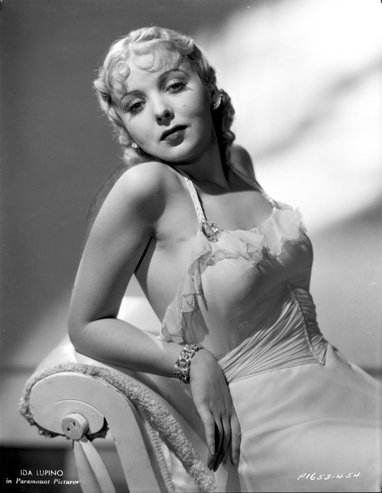 Ida Lupino reclining and posed photo print