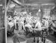 Photo print of crowd gathered in bar from the movie From Here To Eternity.