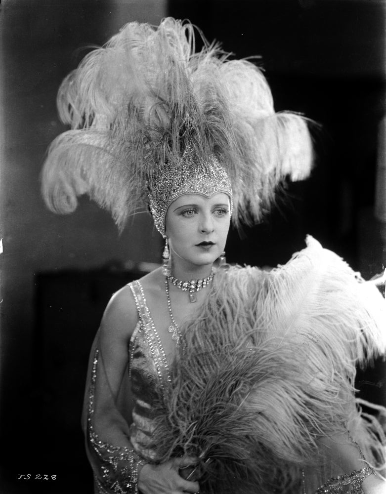 May McAvoy in Las Vegas dancer attire photo print
