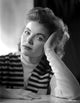 Dorothy McGuire portrait photo print leaning on hand