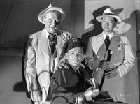 Breaking Point Men in Hat Posed Photo Print showcasing stylish individuals