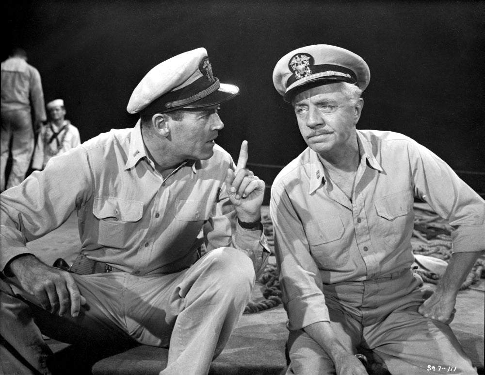 Mister Roberts Two Sailors Talking in Uniform Photo Print