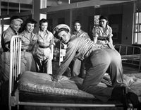Mister Roberts Sailor in Bed with Girls in Uniform Photo Print