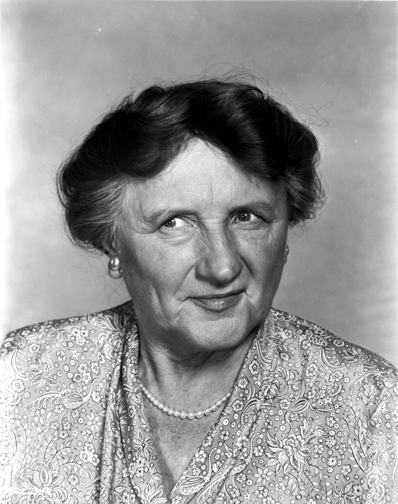 Marjorie Main Smirking Photo Print - Classic Portrait