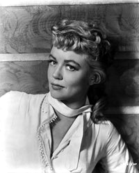 Dorothy Malone Leaning Portrait Photo Print showcasing classic Hollywood beauty.