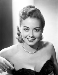 Adele Mara smiling photo print, classic portrait art