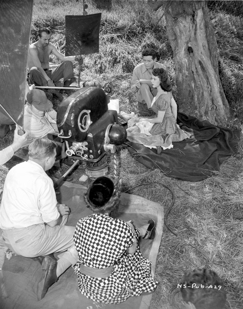 On the Set of Outrage Photo Print showcasing the behind-the-scenes magic of filmmaking.