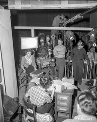 'On the Set of Outrage' photo print showcasing vibrant movie set details.