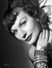 Florence Marley Lying Portrait Photo Print showcasing tranquility and elegance.