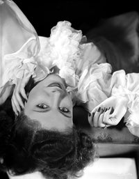 Nancy Marlow on a Ruffled Top Photo Print